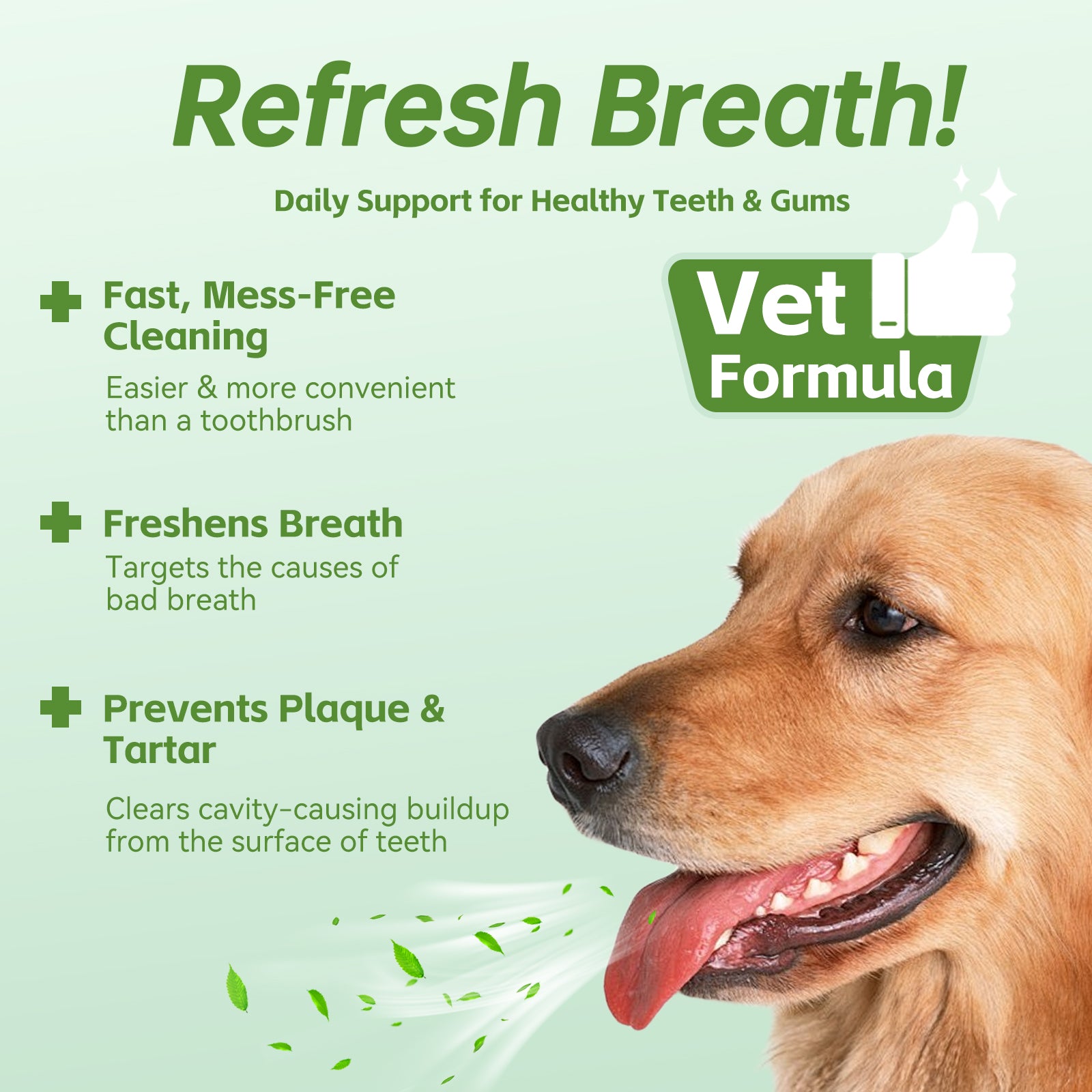 Pet Dental Finger Wipes